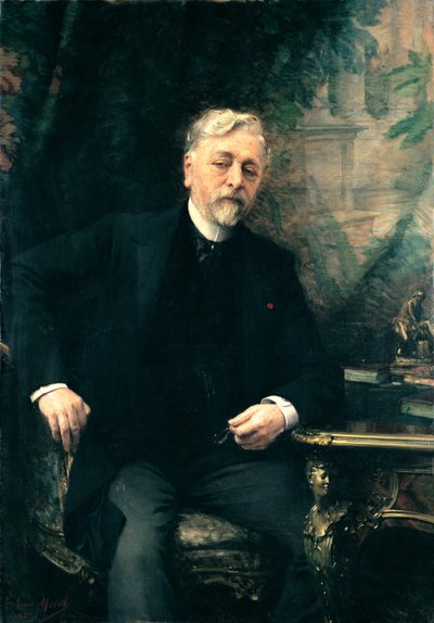 Porträt von Gustave Eiffel (1832-1923) 1905 von Aimé Nicolas Morot